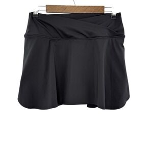 Calvin Klein Performance Black Athletic Skirt Size M Pull On Preppy‎ Stretch